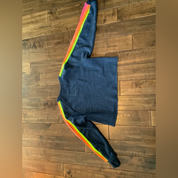 Aviator Nation Bolt Cropped Classic Crew - Picture 2 of 3